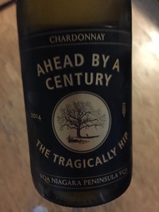 The Tragically Hip Ahead by a Century Chardonnay 2014